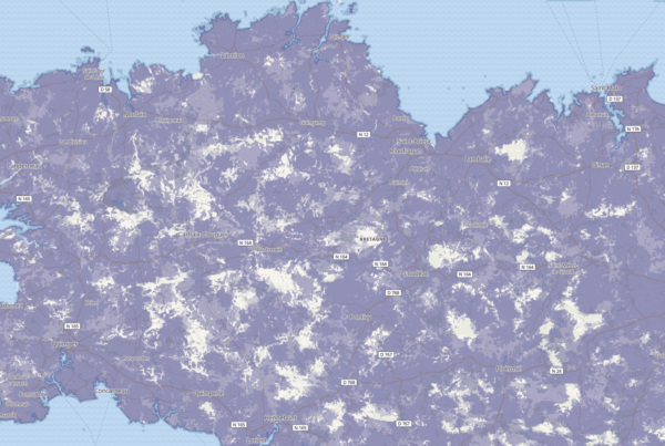 Carte Bretagne